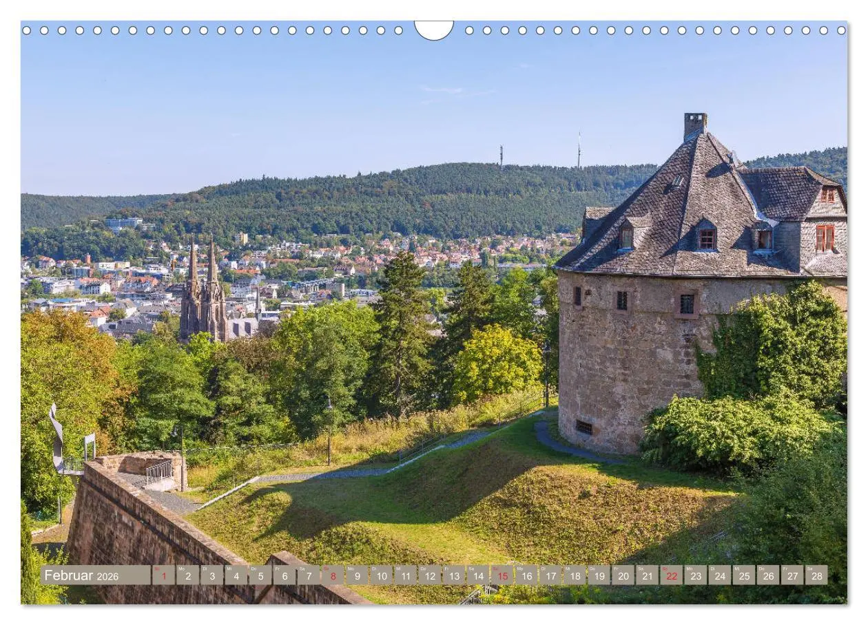 Bild: 9783457837733 | Marburg an der Lahn (Wandkalender 2026 DIN A3 quer), CALVENDO...
