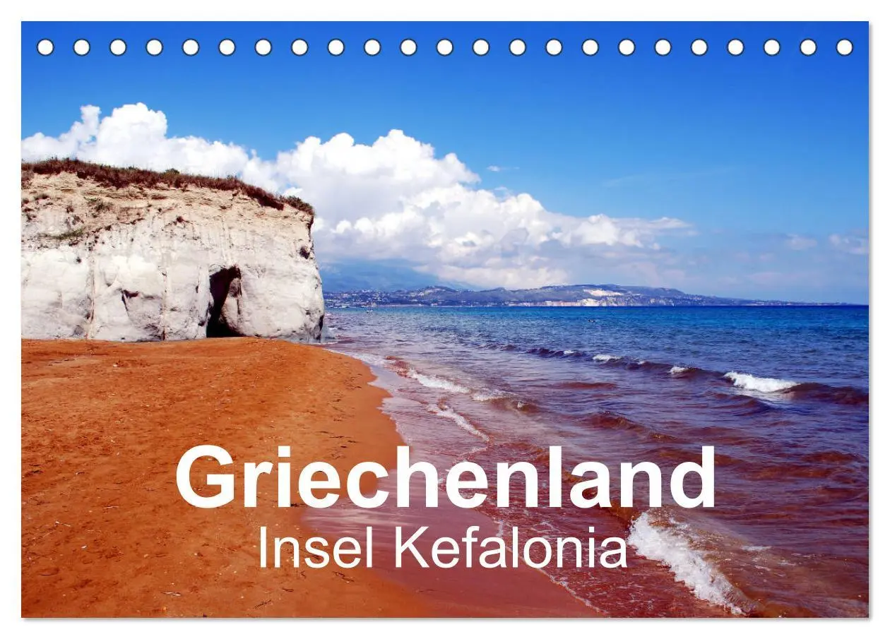 Cover: 9783457907733 | Griechenland - Insel Kefalonia (Tischkalender 2026 DIN A5 quer),...