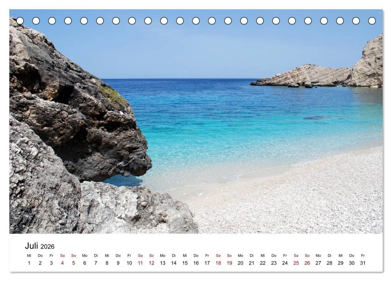 Bild: 9783457907733 | Griechenland - Insel Kefalonia (Tischkalender 2026 DIN A5 quer),...