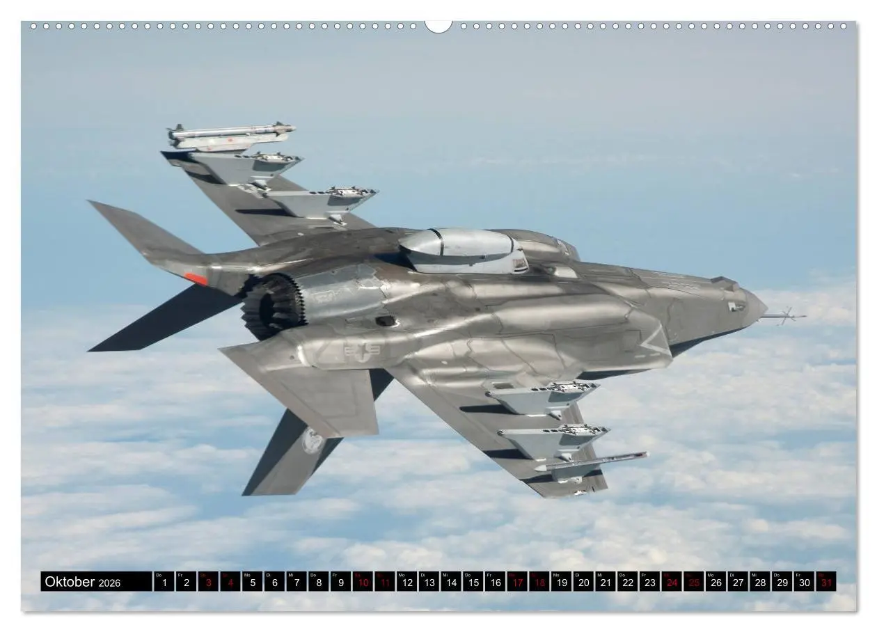 Bild: 9783516237733 | U.S. Kampfflugzeuge. Impressionen (Wandkalender 2026 DIN A2 quer),...