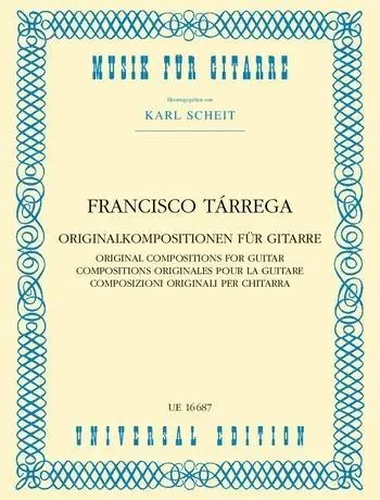 Cover: 9783702427733 | Composizioni Originali (Scheit) | für Gitarre. | Francisco Tárrega