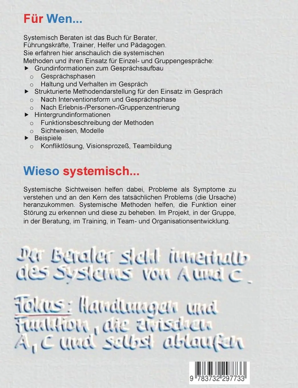 Rückseite: 9783732297733 | Systemisch Beraten | Gerd Möller-Brix | Taschenbuch | 200 S. | Deutsch