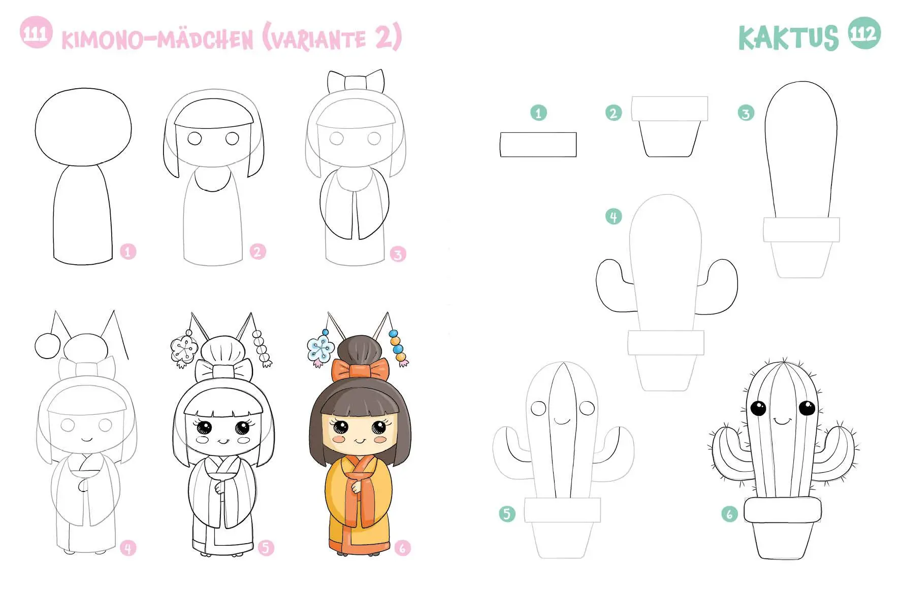 Bild: 9783745927733 | 300 Motive zeichnen - Kawaii | Lise Herzog | Taschenbuch | 448 S.