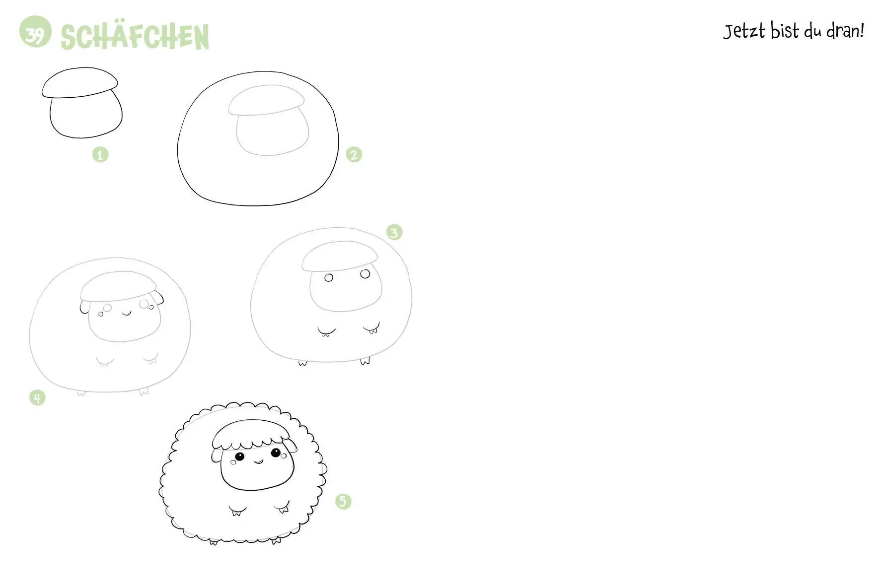 Bild: 9783745927733 | 300 Motive zeichnen - Kawaii | Lise Herzog | Taschenbuch | 448 S.