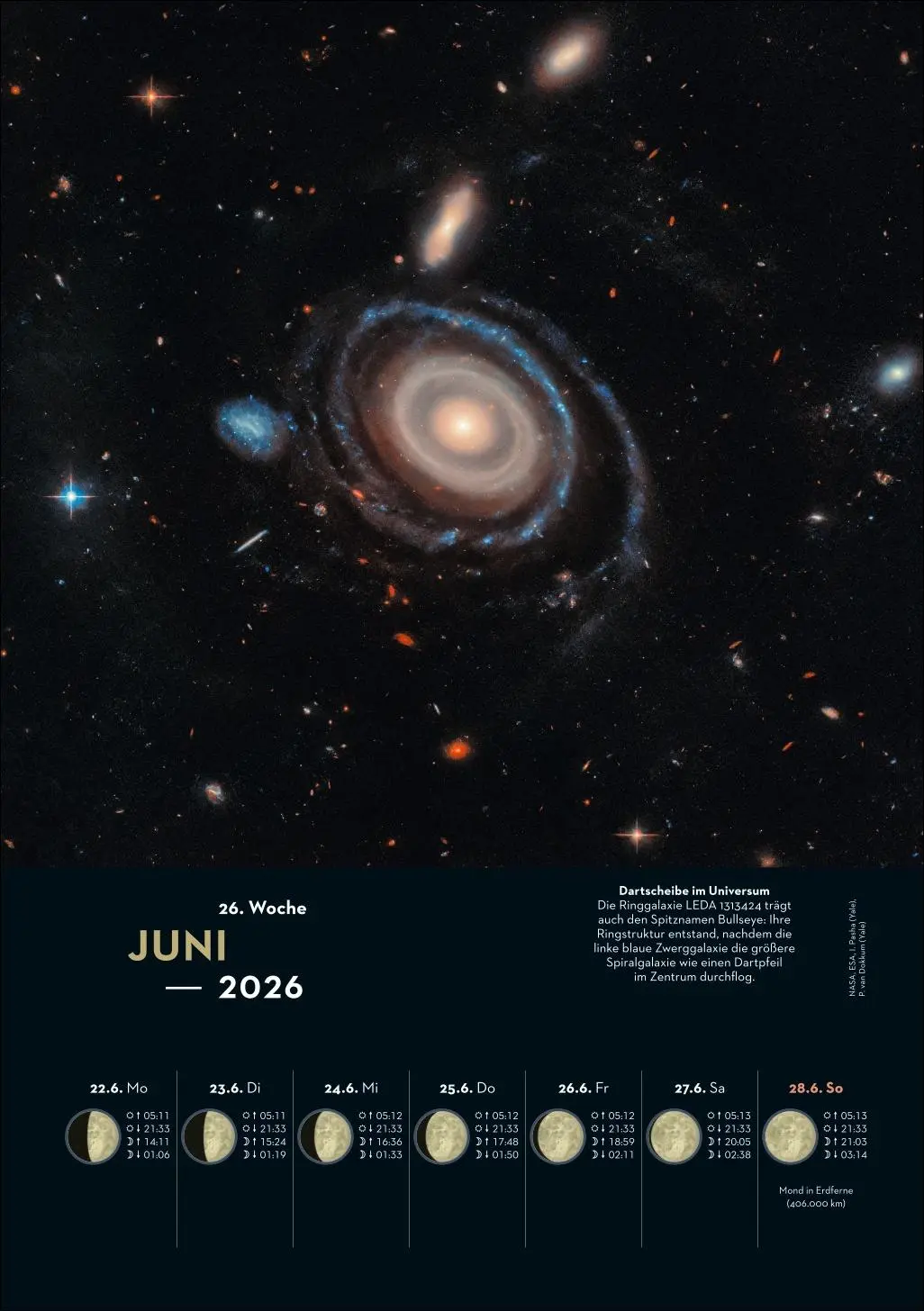 Bild: 9783840037733 | KOSMOS Himmelsjahr 2026 | Hans-Ulrich Keller | Kalender | 54 S. | 2026