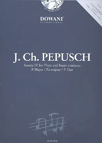 Cover: 9783905477733 | Sonata lV in F-Dur | Johann Christoph Pepusch | Buch + CD | 2007