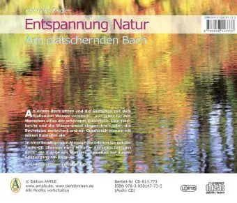 Bild: 9783938147733 | Entspannung Natur - Am plätschernden Bach, 1 Audio-CD | Dingler | CD