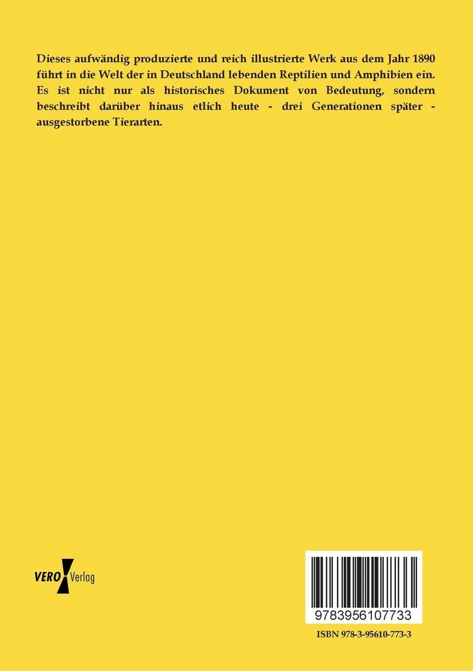 Rückseite: 9783956107733 | Reptilien und Amphibien Deutschlands in Wort und Bild | Lachmann