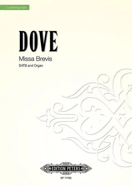 Cover: 9790577087733 | Missa Brevis | Chorwerke (inkl. Oratorien) | Jonathan Dove | Buch