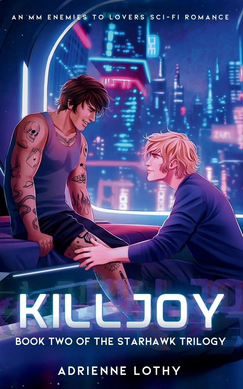 Cover: 9798990497733 | Killjoy | An MM Enemies to Lovers Sci-Fi Romance | Adrienne Lothy