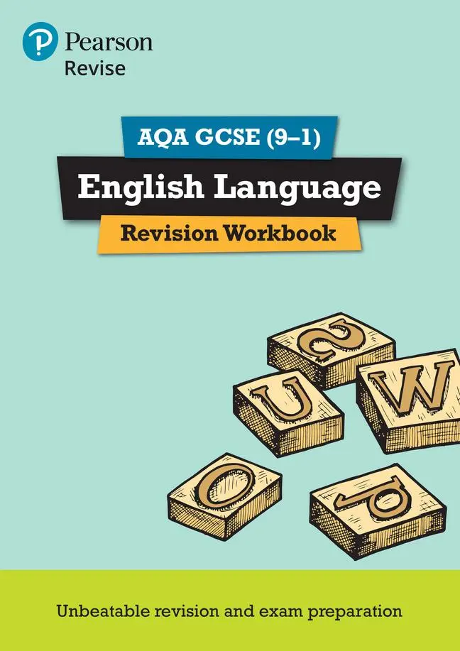Cover: 9781447987833 | Pearson REVISE AQA GCSE English Language Revision Workbook - for...