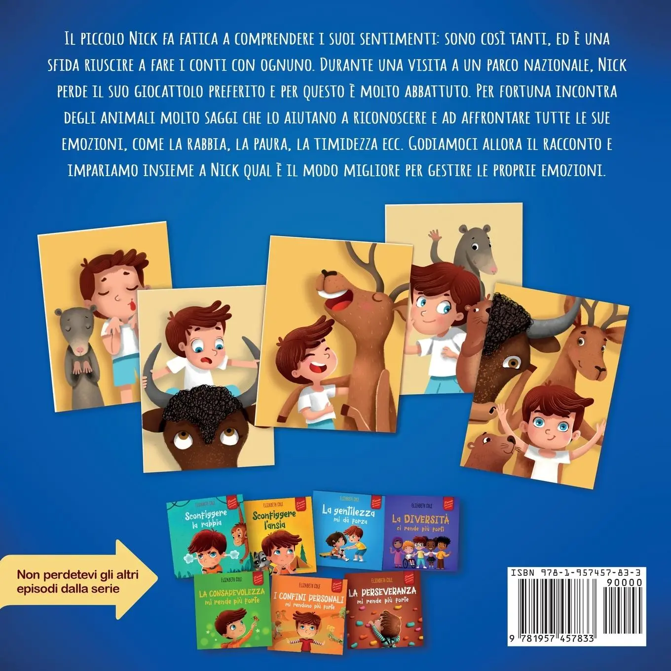 Rückseite: 9781957457833 | I miei sentimenti mi rendono più forte | Elizabeth Cole | Taschenbuch