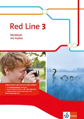 Cover: 9783125487833 | Red Line 3. Workbook mit Audios Klasse 7 | Frank Haß | Bundle | 2016