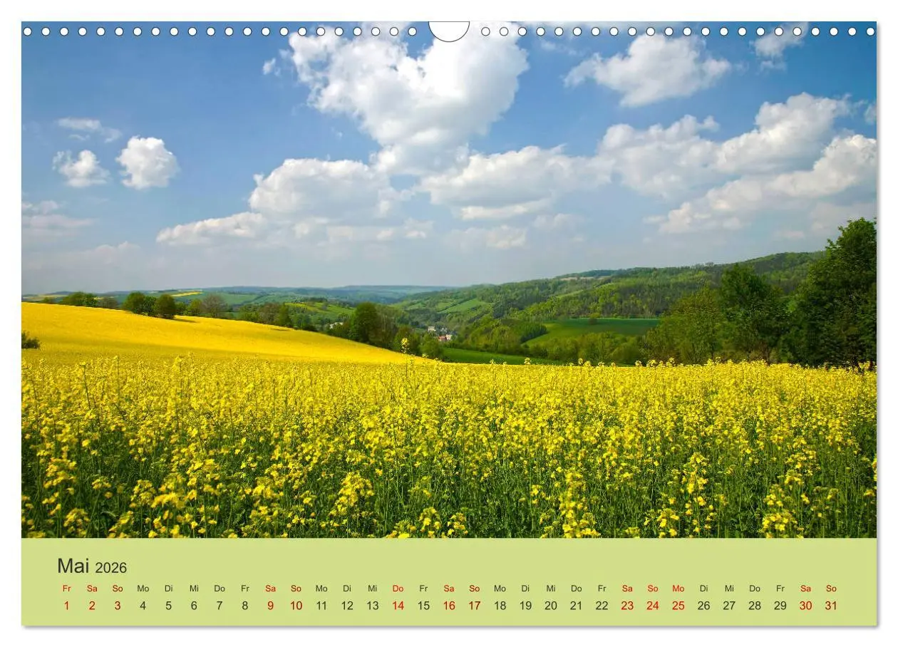 Bild: 9783457757833 | Das Erzgebirge Welterbe und Natur (Wandkalender 2026 DIN A3 quer),...