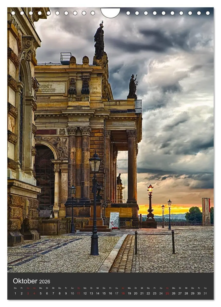 Bild: 9783516467833 | Mein Dresden (Wandkalender 2026 DIN A4 hoch), CALVENDO Monatskalender