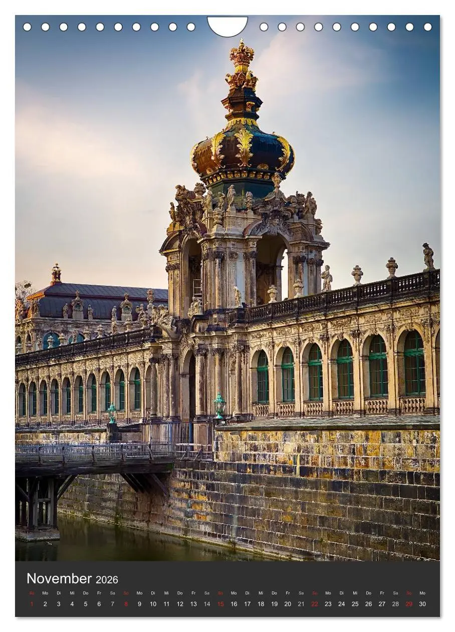 Bild: 9783516467833 | Mein Dresden (Wandkalender 2026 DIN A4 hoch), CALVENDO Monatskalender
