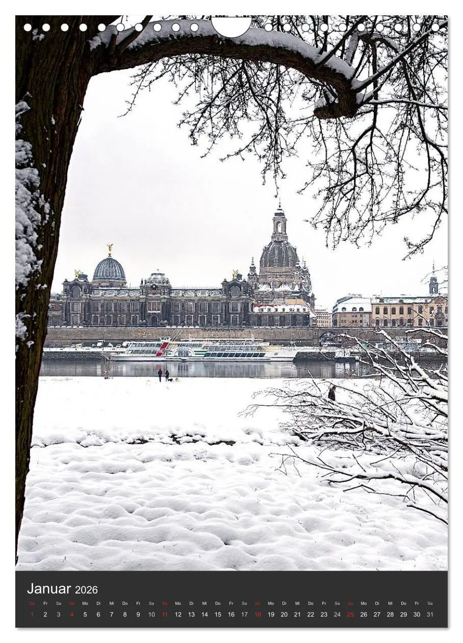 Bild: 9783516467833 | Mein Dresden (Wandkalender 2026 DIN A4 hoch), CALVENDO Monatskalender