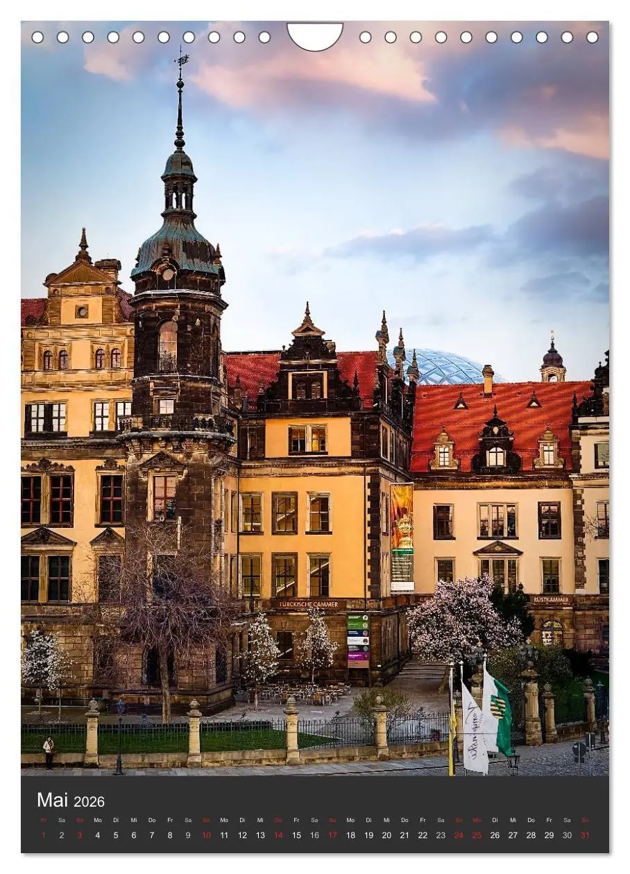 Bild: 9783516467833 | Mein Dresden (Wandkalender 2026 DIN A4 hoch), CALVENDO Monatskalender