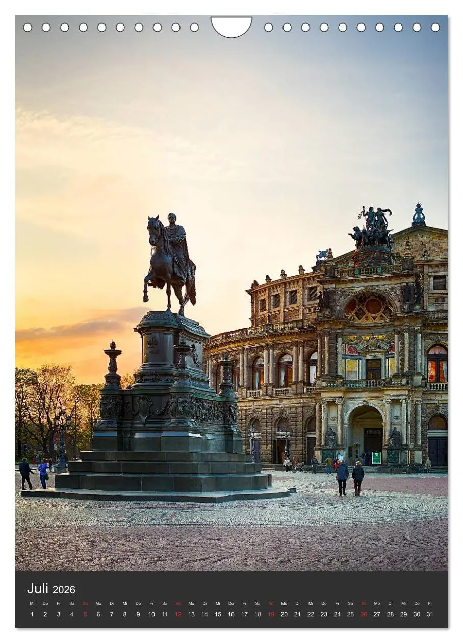 Bild: 9783516467833 | Mein Dresden (Wandkalender 2026 DIN A4 hoch), CALVENDO Monatskalender