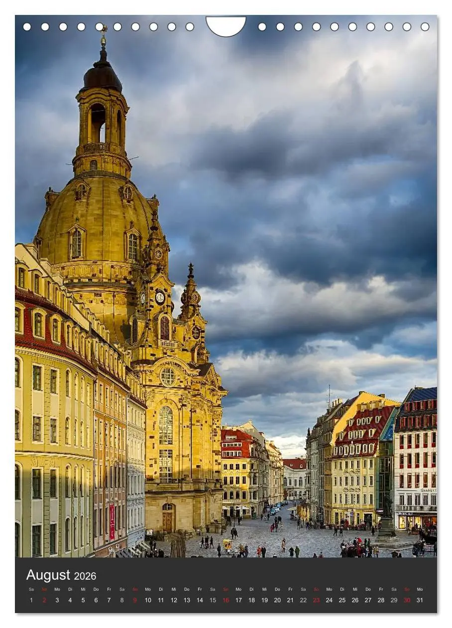 Bild: 9783516467833 | Mein Dresden (Wandkalender 2026 DIN A4 hoch), CALVENDO Monatskalender