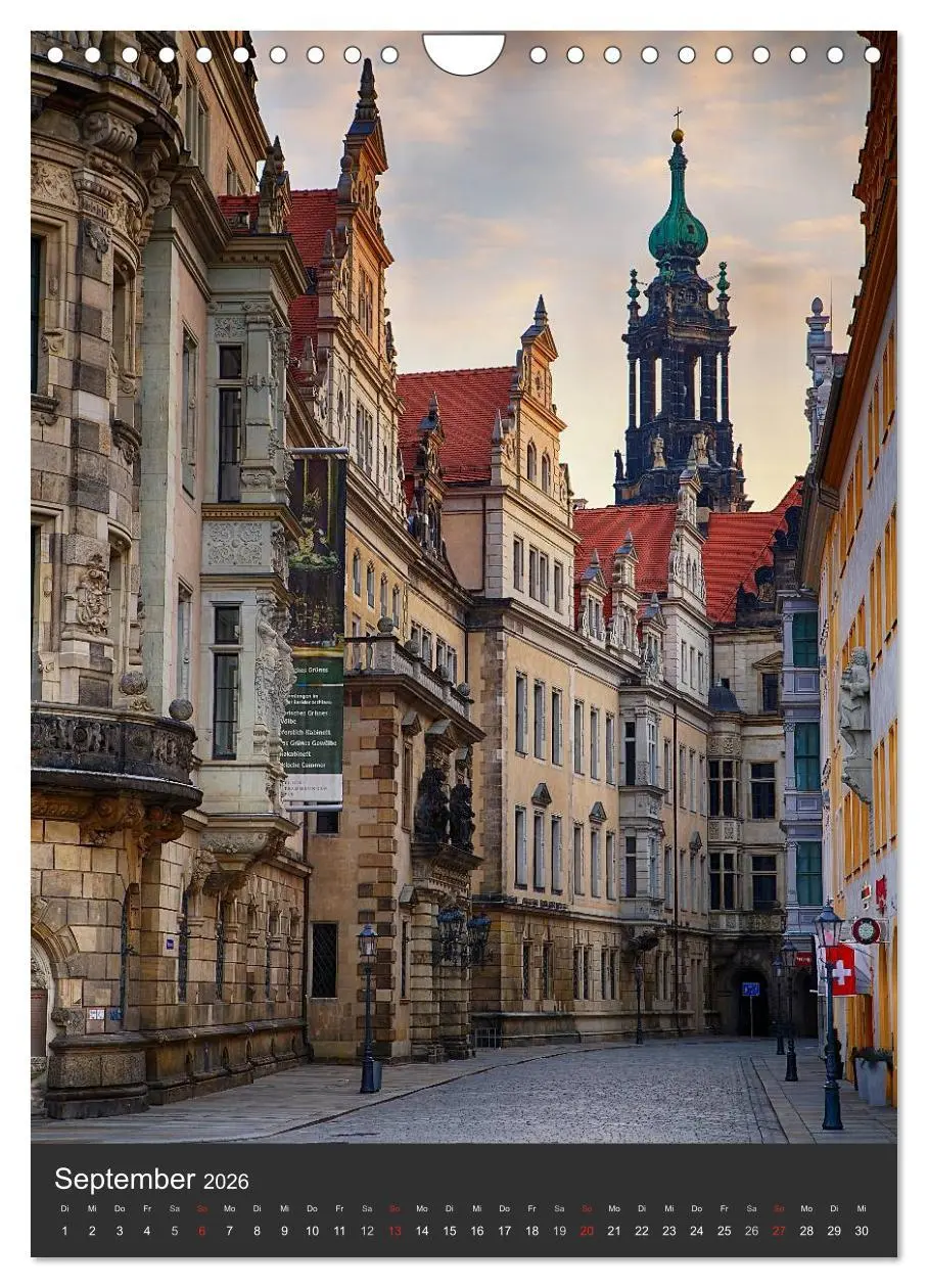 Bild: 9783516467833 | Mein Dresden (Wandkalender 2026 DIN A4 hoch), CALVENDO Monatskalender