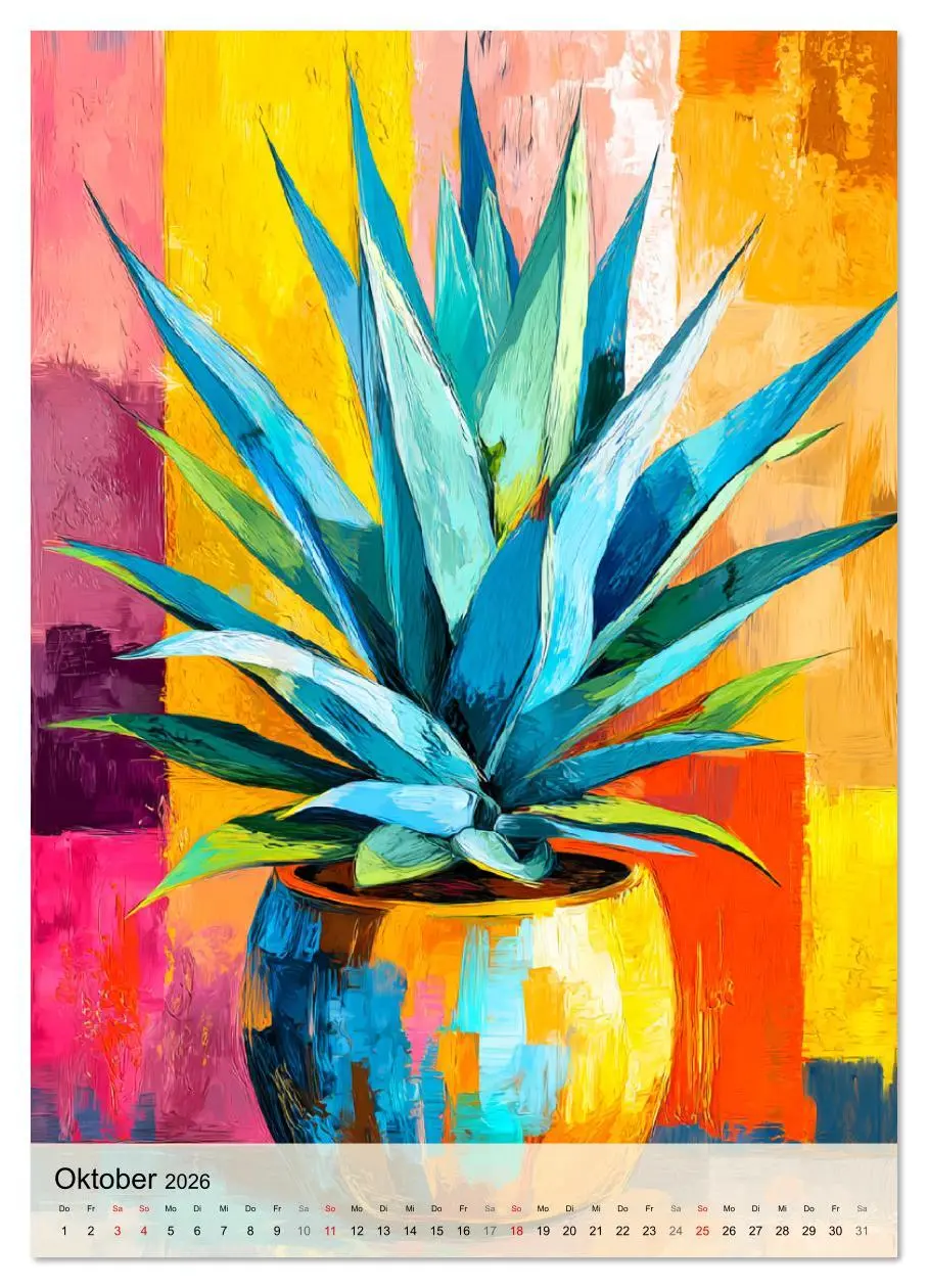 Bild: 9783516607833 | Kunst trifft Pflanze. Zimmerpflanzen als moderne Farb-Portraits...