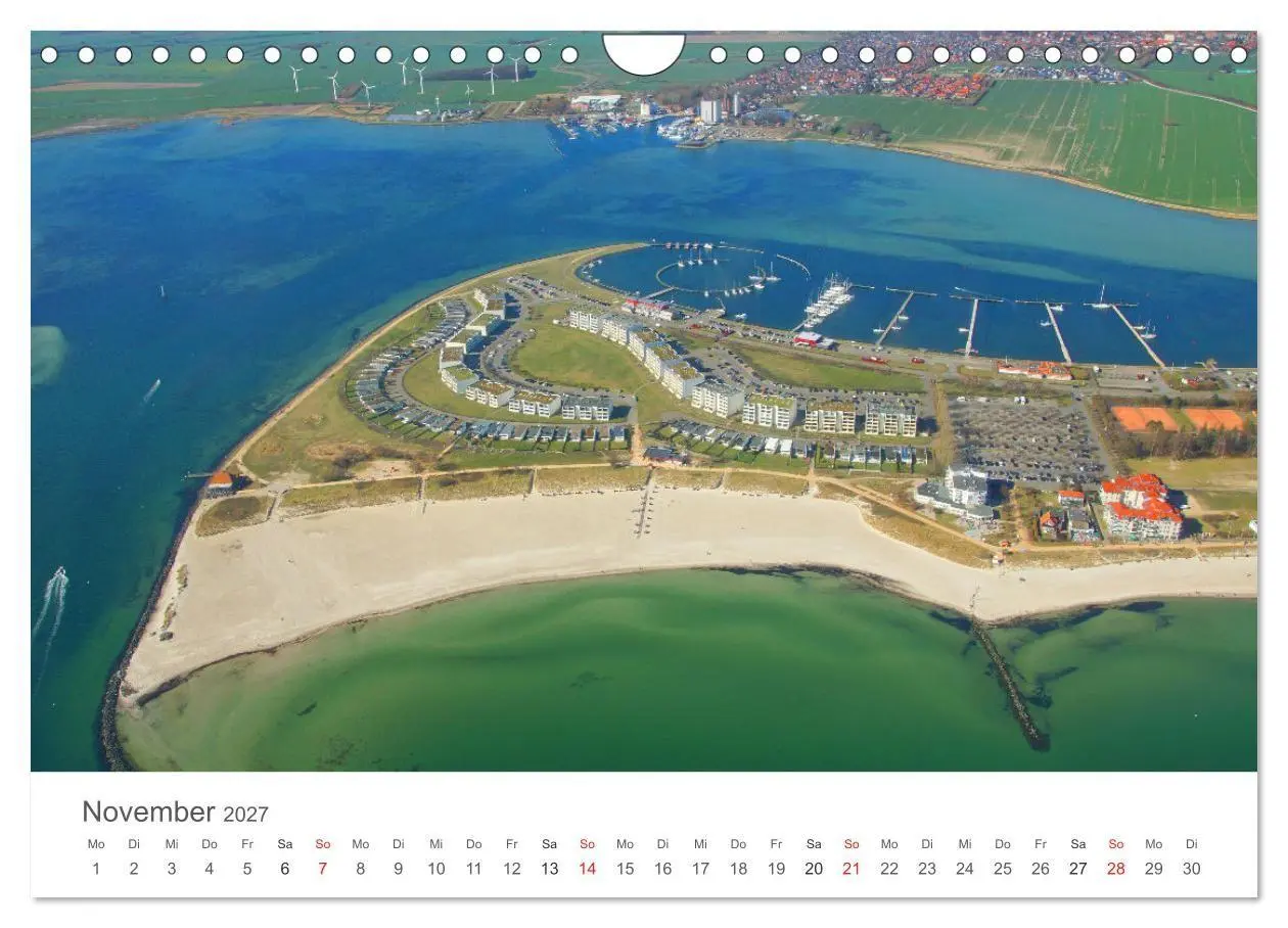Bild: 9783569557833 | Fehmarn aus der Luft (Wandkalender 2027 DIN A4 quer), CALVENDO...