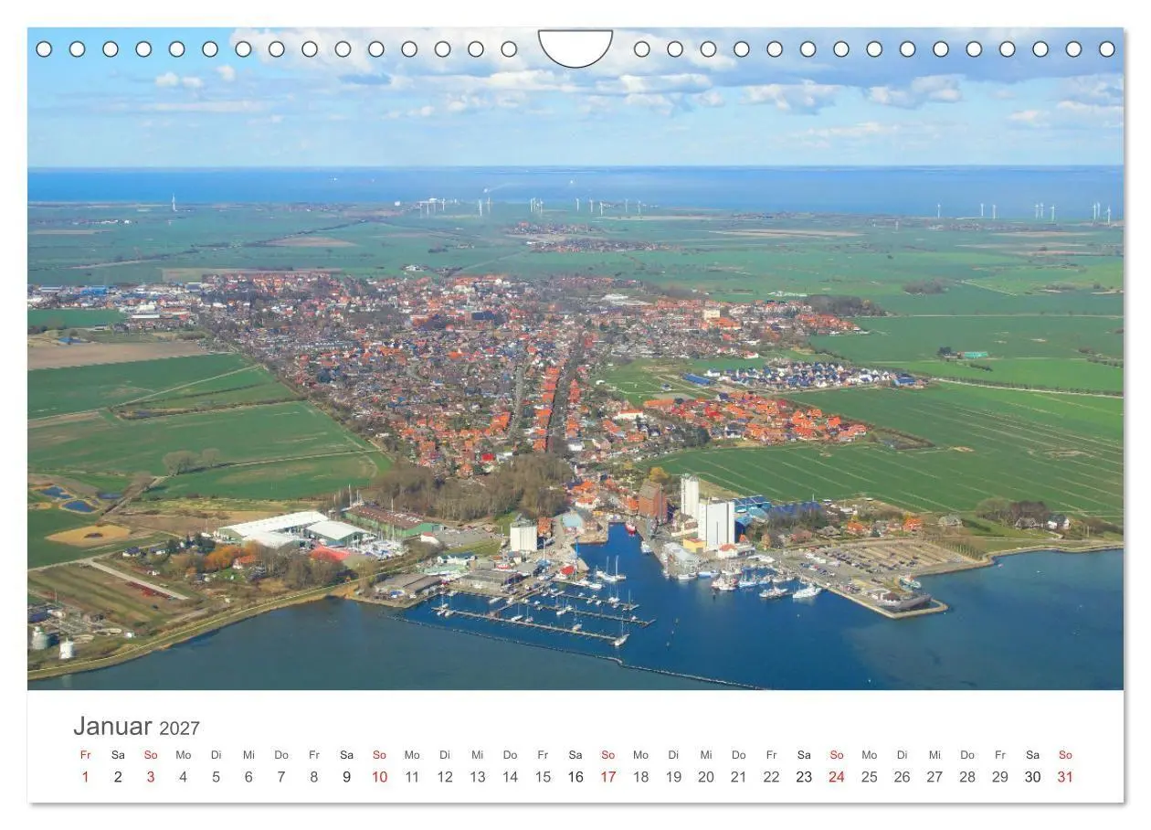 Bild: 9783569557833 | Fehmarn aus der Luft (Wandkalender 2027 DIN A4 quer), CALVENDO...