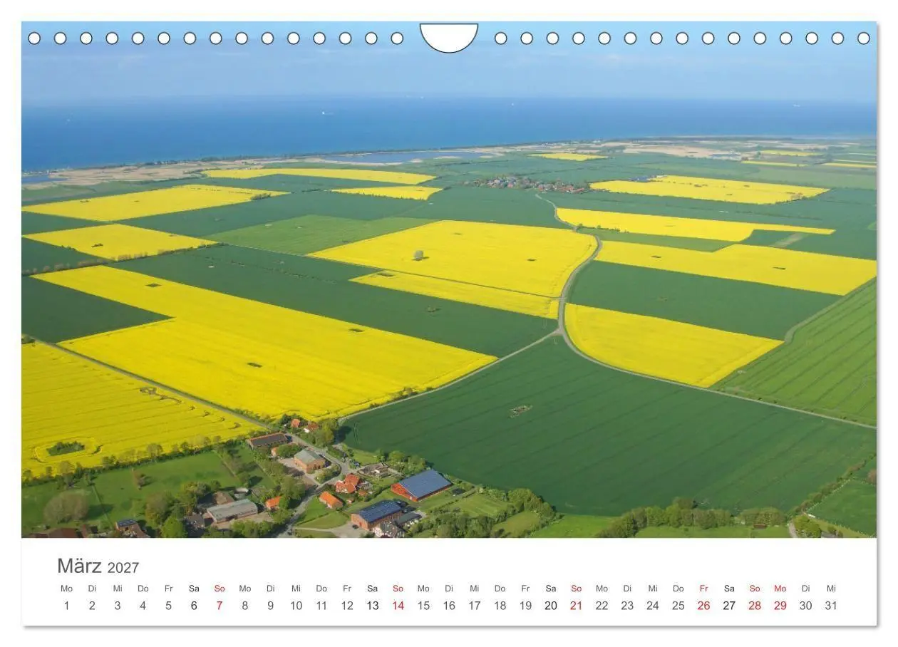 Bild: 9783569557833 | Fehmarn aus der Luft (Wandkalender 2027 DIN A4 quer), CALVENDO...