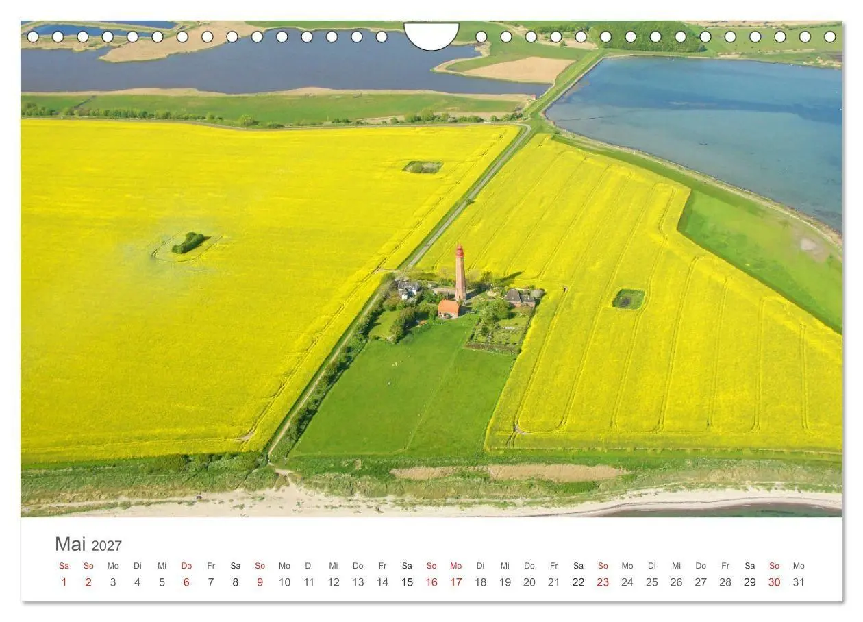 Bild: 9783569557833 | Fehmarn aus der Luft (Wandkalender 2027 DIN A4 quer), CALVENDO...
