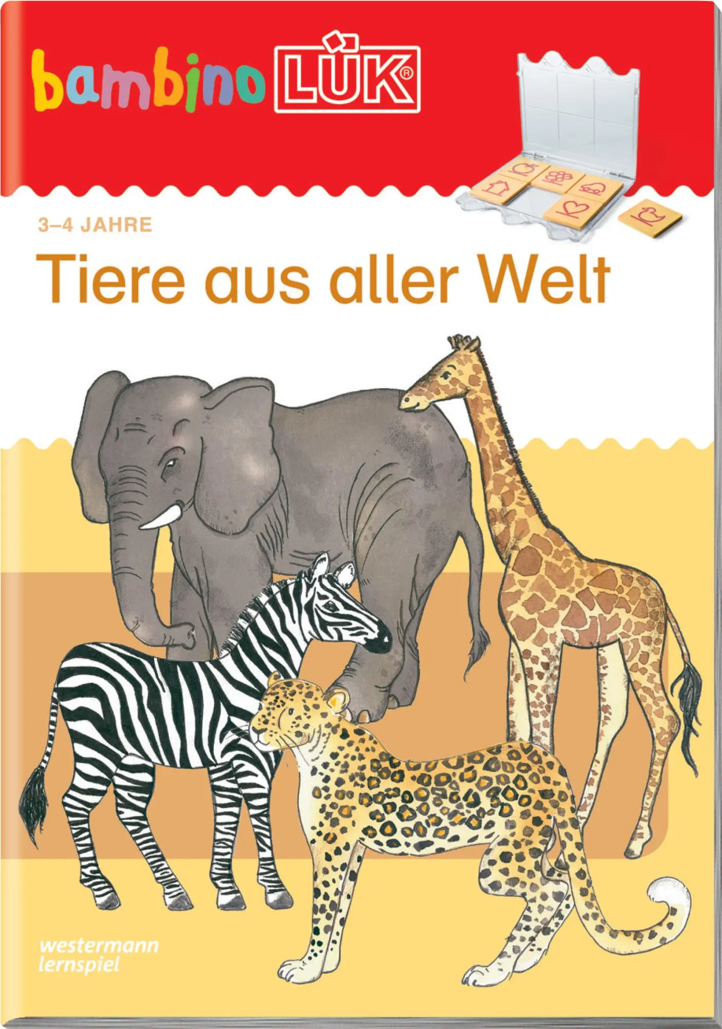Cover: 9783837777833 | bambinoLÜK Tiere aus aller Welt | 3 - 4 Jahre | Gabi Dors-Mager | 2015
