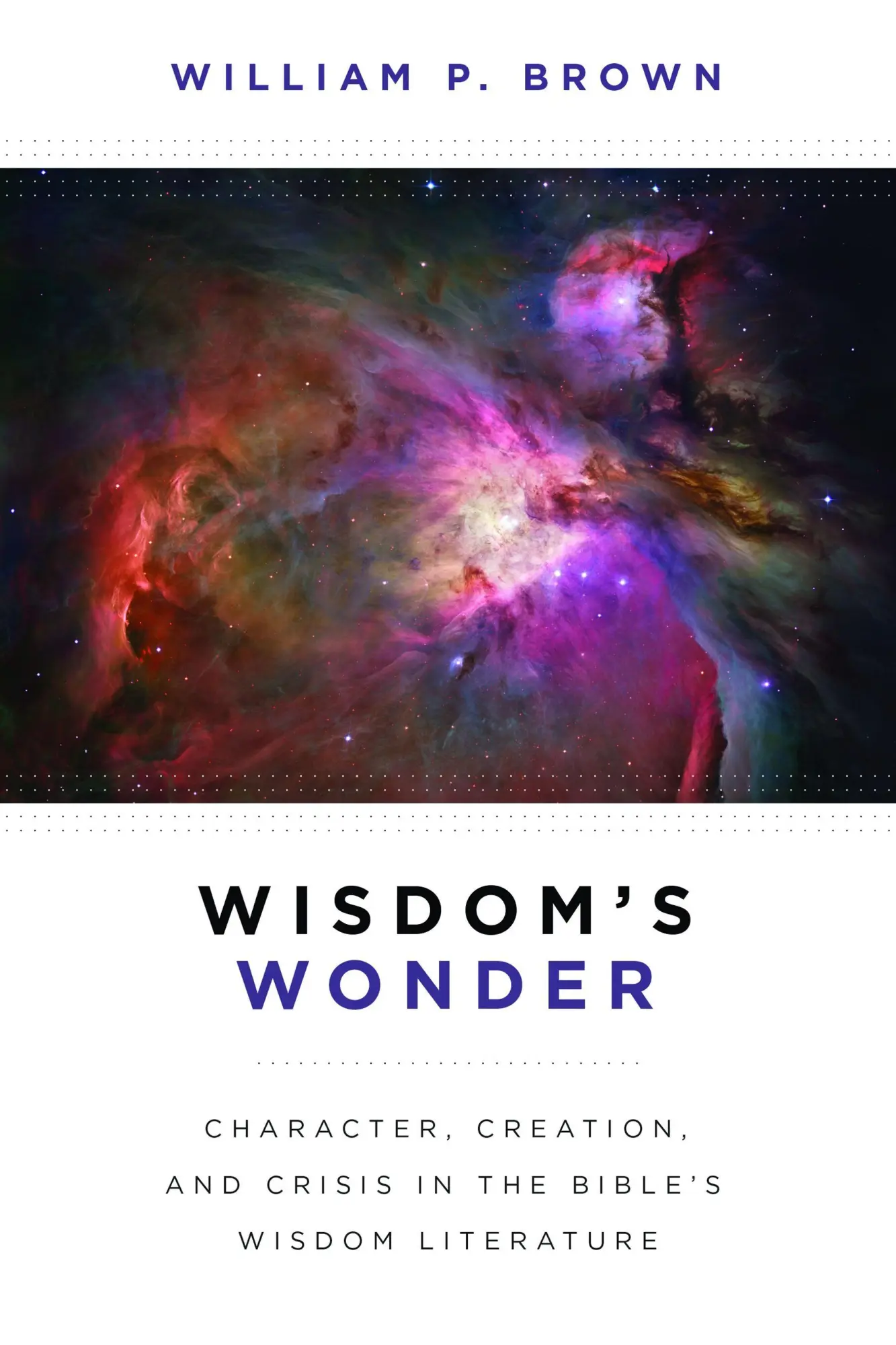 Cover: 9780802867933 | Wisdom's Wonder | William P. Brown | Taschenbuch | Englisch | 2014