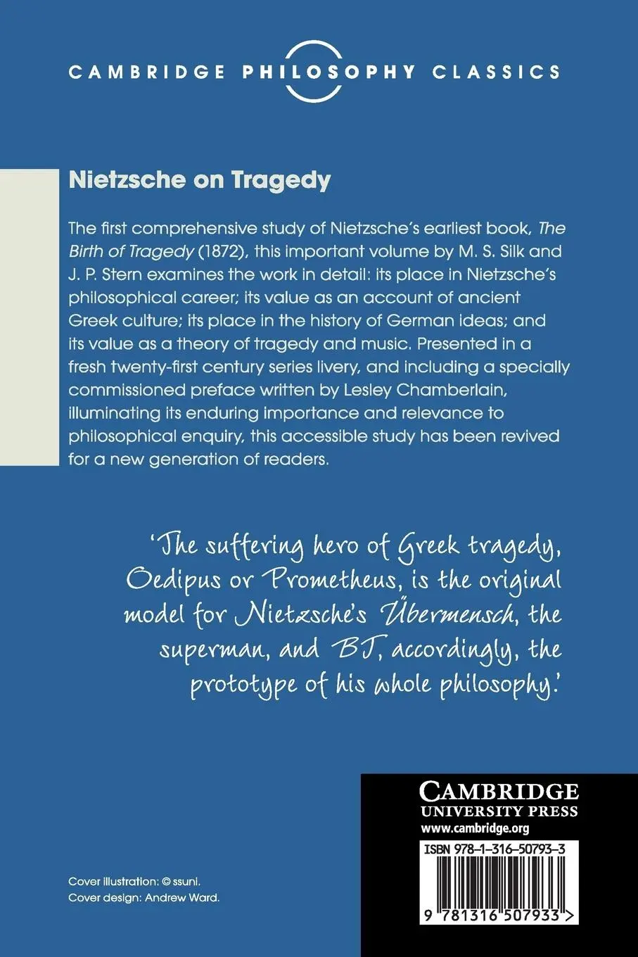 Rückseite: 9781316507933 | Nietzsche on Tragedy | M. S Silk (u. a.) | Taschenbuch | Englisch