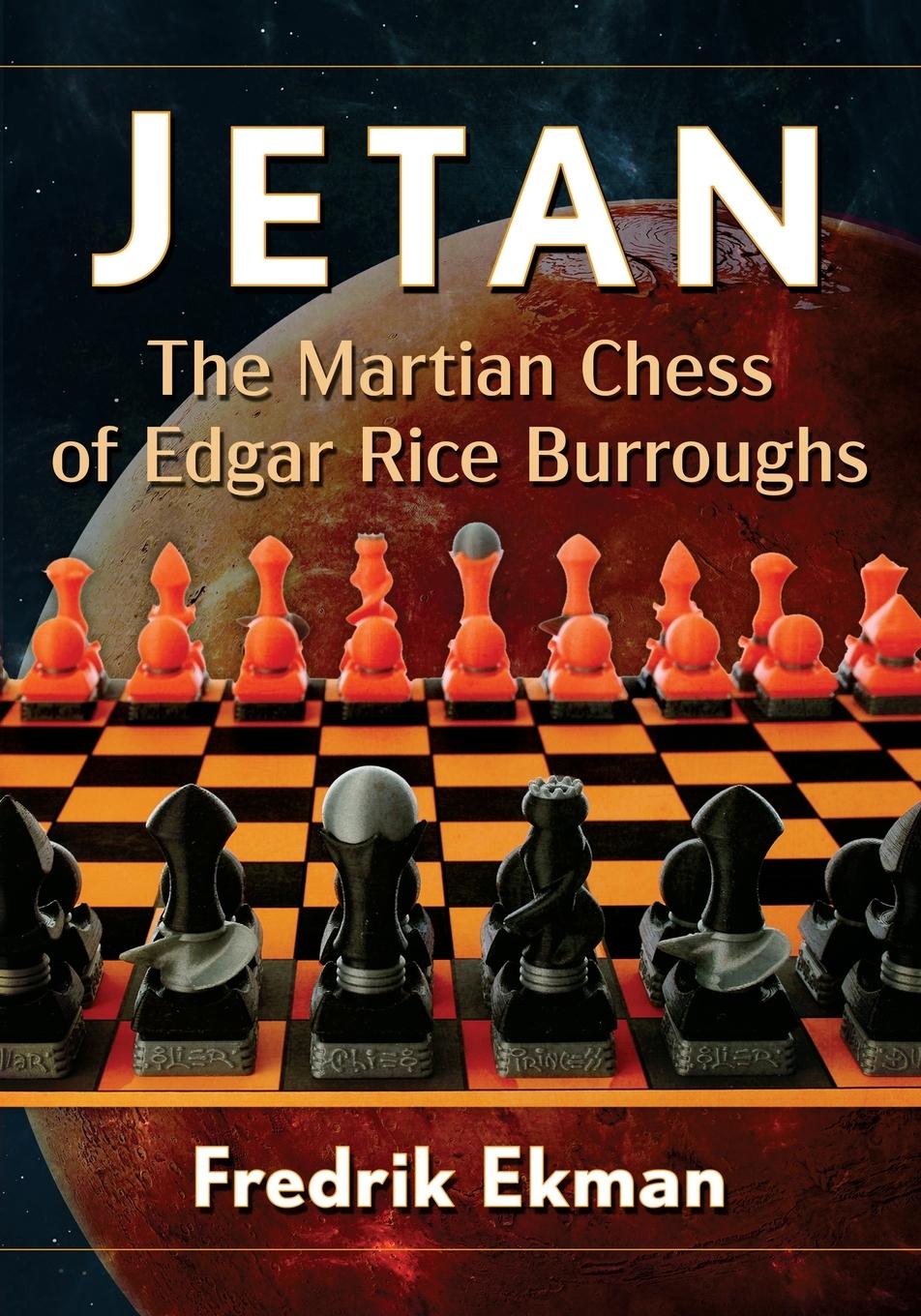 Cover: 9781476687933 | Jetan | The Martian Chess of Edgar Rice Burroughs | Fredrik Ekman