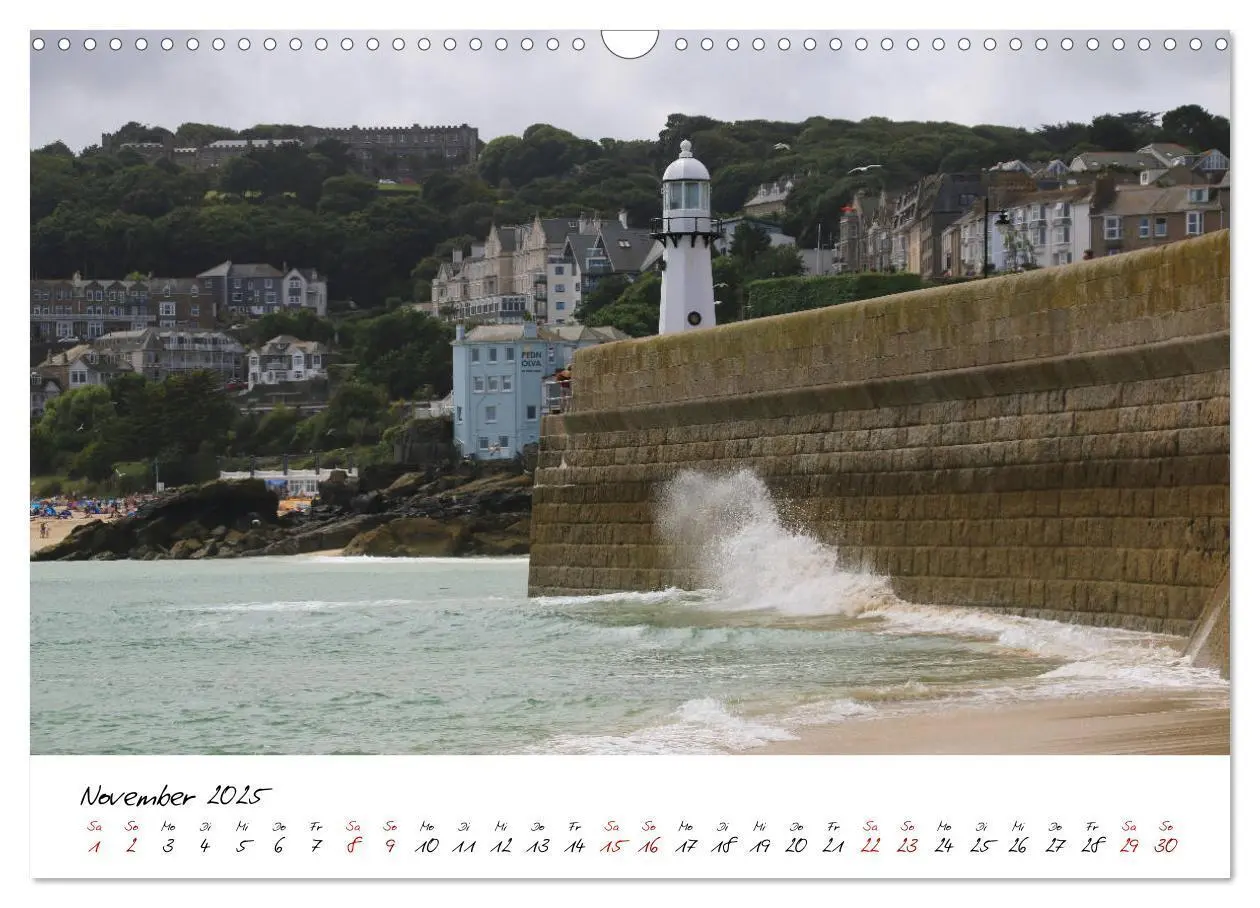 Bild: 9783435417933 | Reizvolles Südengland Devon und Cornwall (Wandkalender 2025 DIN A3...
