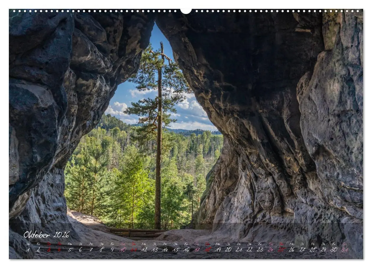 Bild: 9783457367933 | Landschaften der Sächsischen Schweiz (Wandkalender 2026 DIN A2...