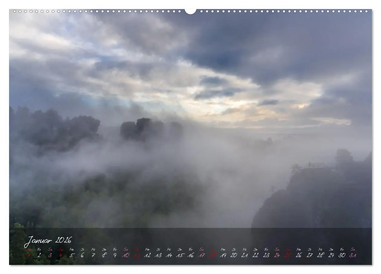 Bild: 9783457367933 | Landschaften der Sächsischen Schweiz (Wandkalender 2026 DIN A2...