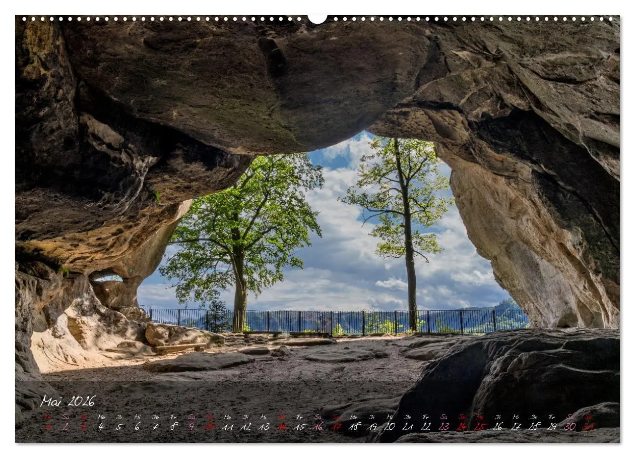 Bild: 9783457367933 | Landschaften der Sächsischen Schweiz (Wandkalender 2026 DIN A2...