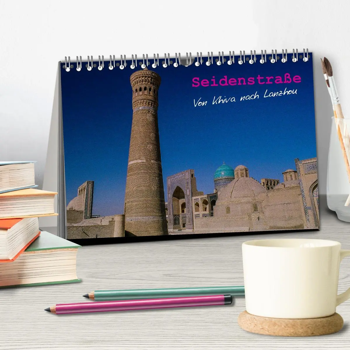 Bild: 9783457987933 | Seidenstraße - Khiva bis Lanzhou (Tischkalender 2026 DIN A5 quer),...
