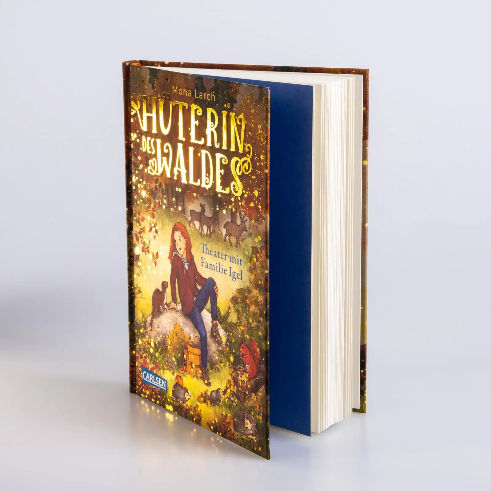 Bild: 9783551557933 | Hüterin des Waldes 3: Theater mit Familie Igel | Mona Larch | Buch