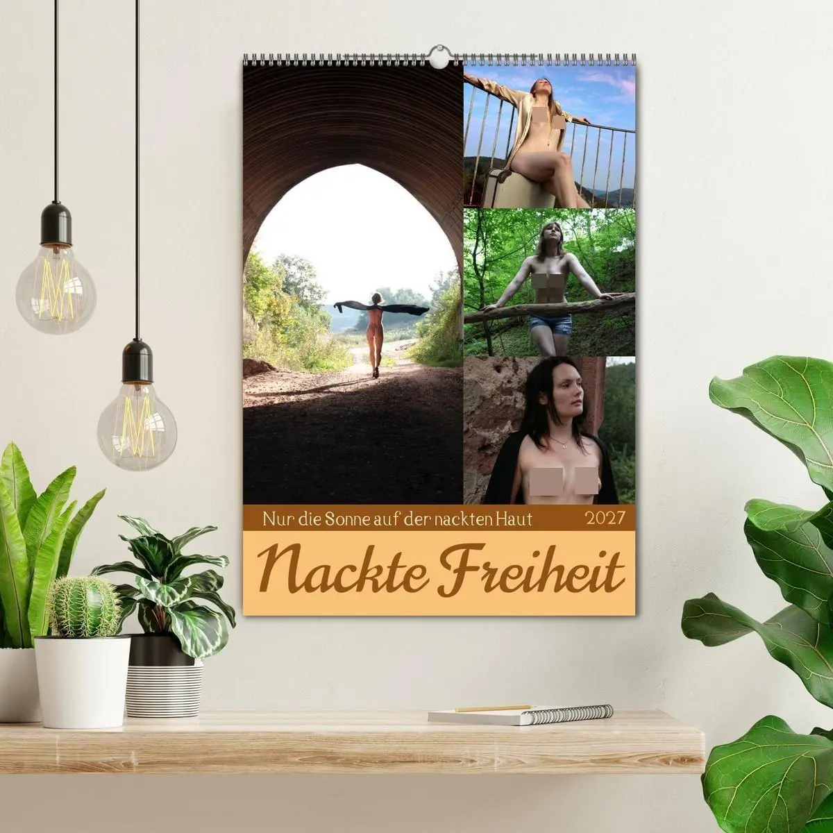 Bild: 9783569237933 | Nackte Freiheit (Wandkalender 2027 DIN A2 hoch), CALVENDO...