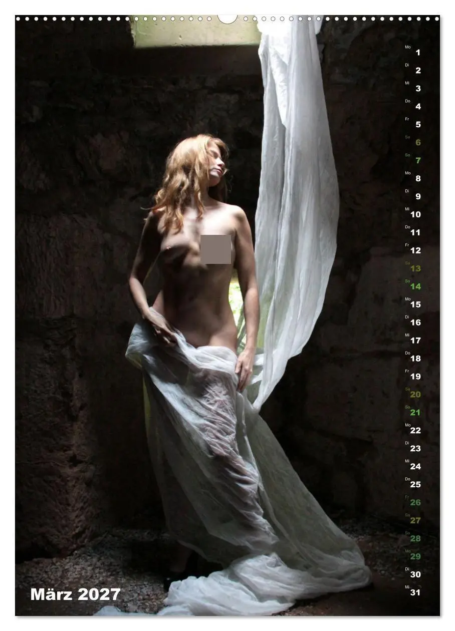 Bild: 9783569237933 | Nackte Freiheit (Wandkalender 2027 DIN A2 hoch), CALVENDO...
