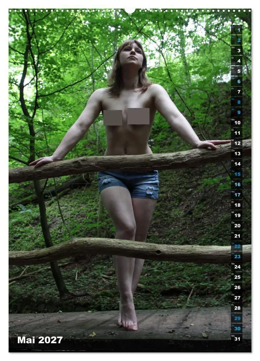 Bild: 9783569237933 | Nackte Freiheit (Wandkalender 2027 DIN A2 hoch), CALVENDO...