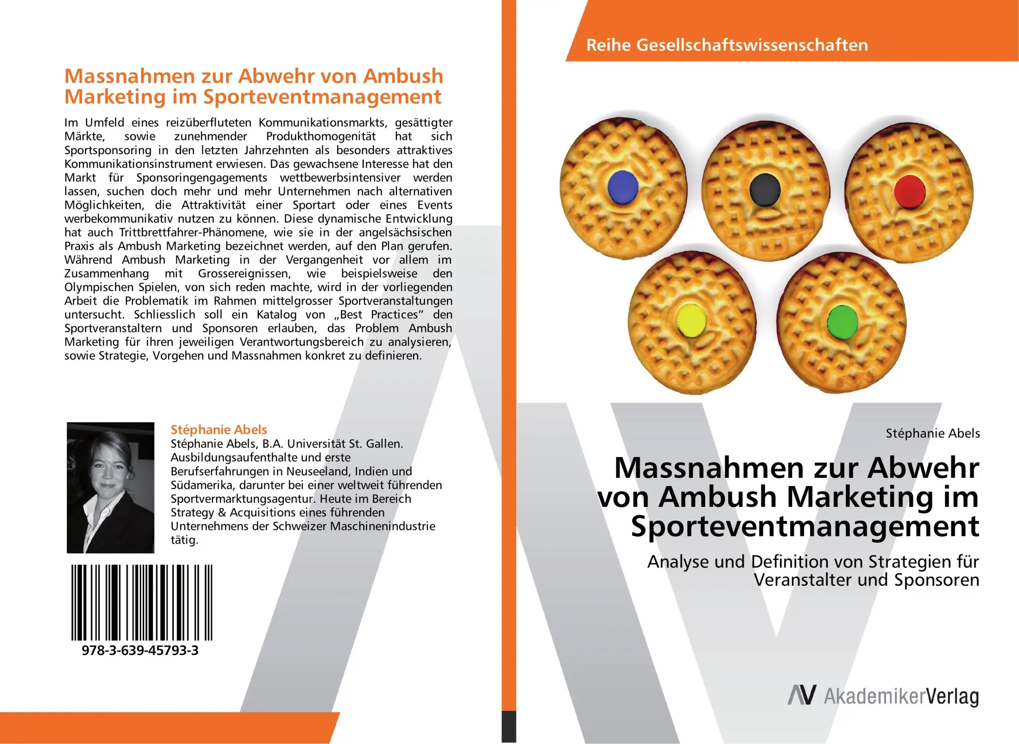 Cover: 9783639457933 | Massnahmen zur Abwehr von Ambush Marketing im Sporteventmanagement