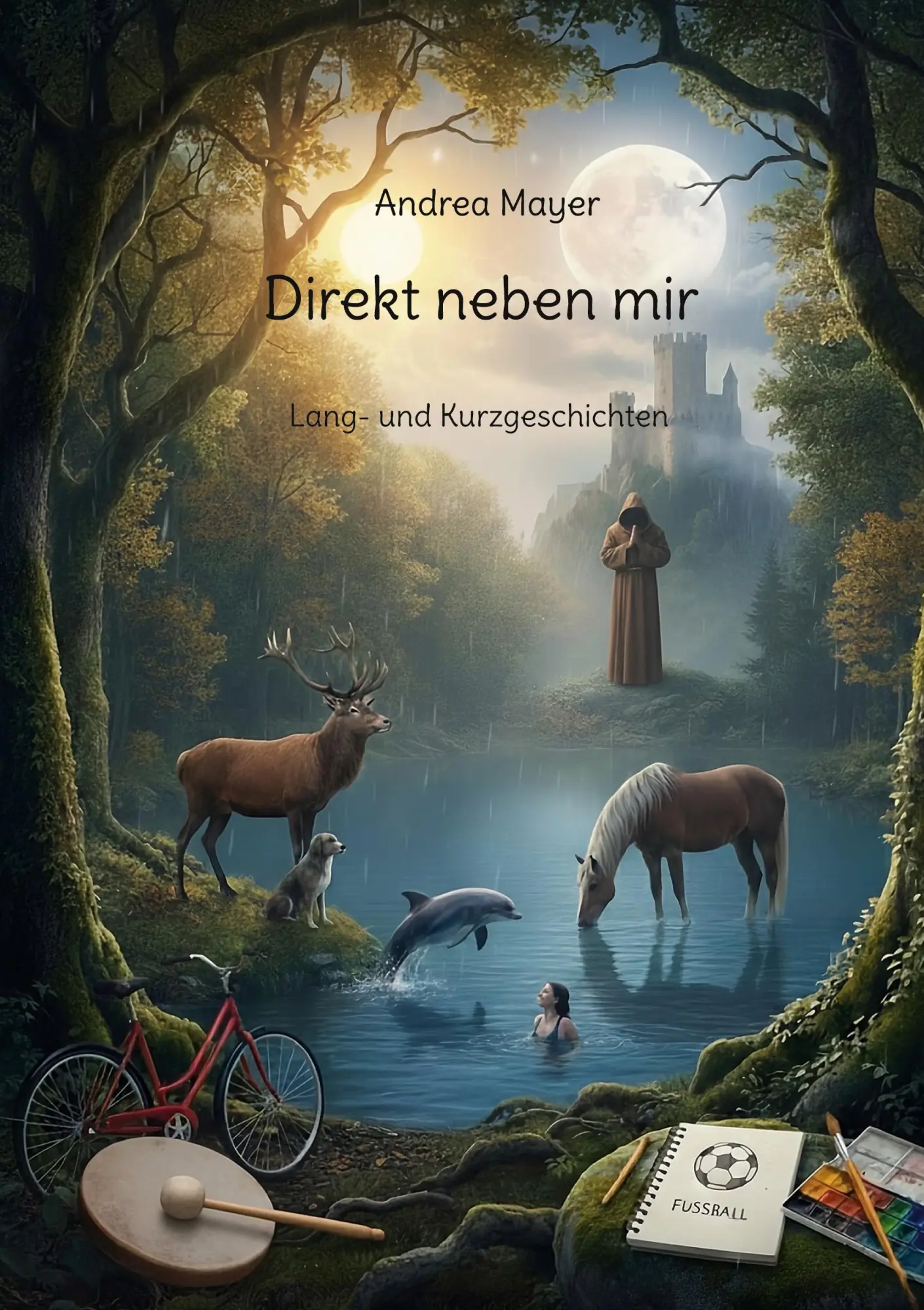 Cover: 9783695727933 | Direkt neben mir | Lang- und Kurzgeschichten | Andrea Mayer | Buch