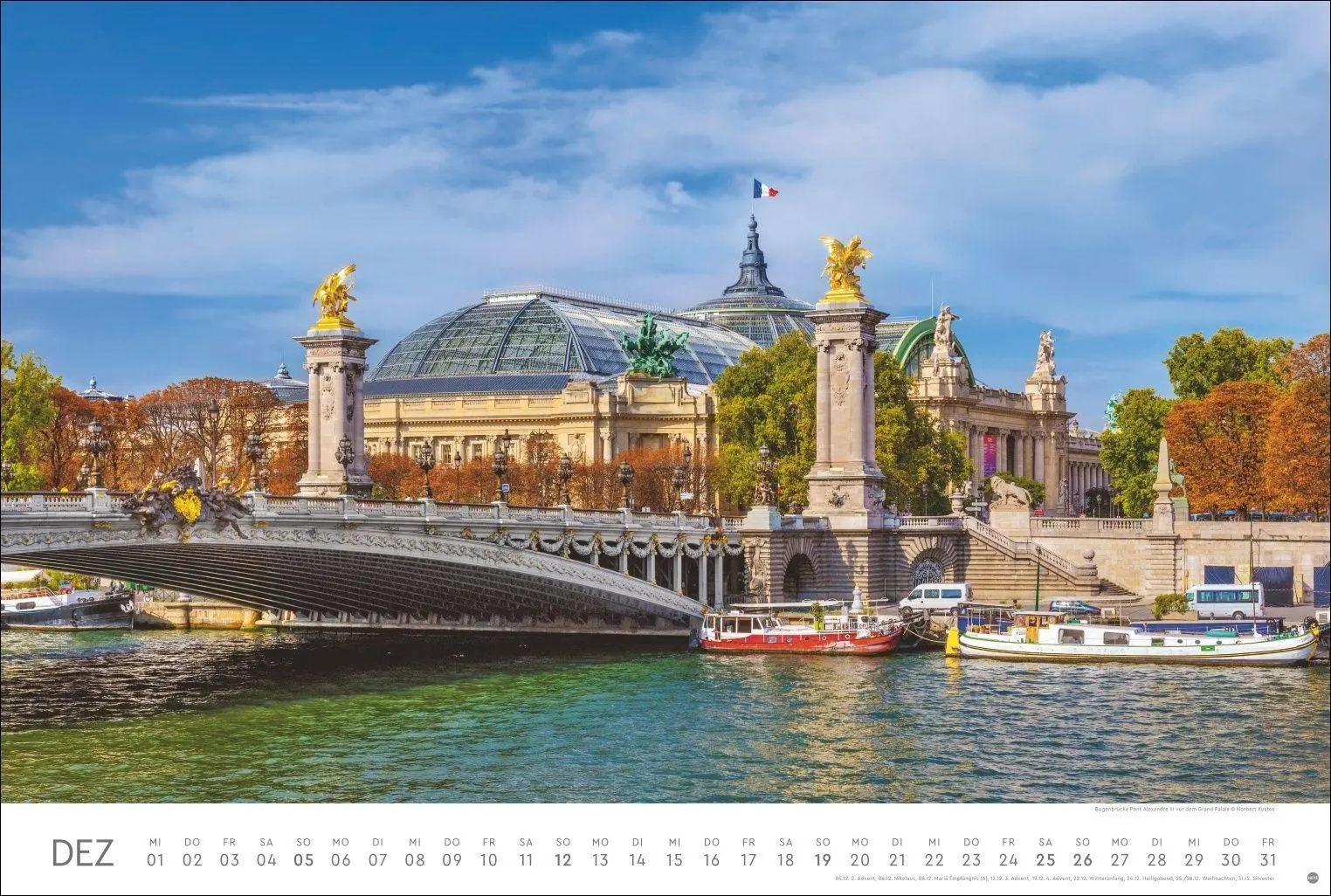 Bild: 9783756417933 | Paris Edition Kalender 2027 | Kalender | Spiralbindung | 15 S. | 2027