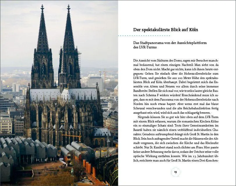 Bild: 9783832197933 | Köln auf den Punkt | Mit der Dombaumeisterin a. D. durch die Stadt