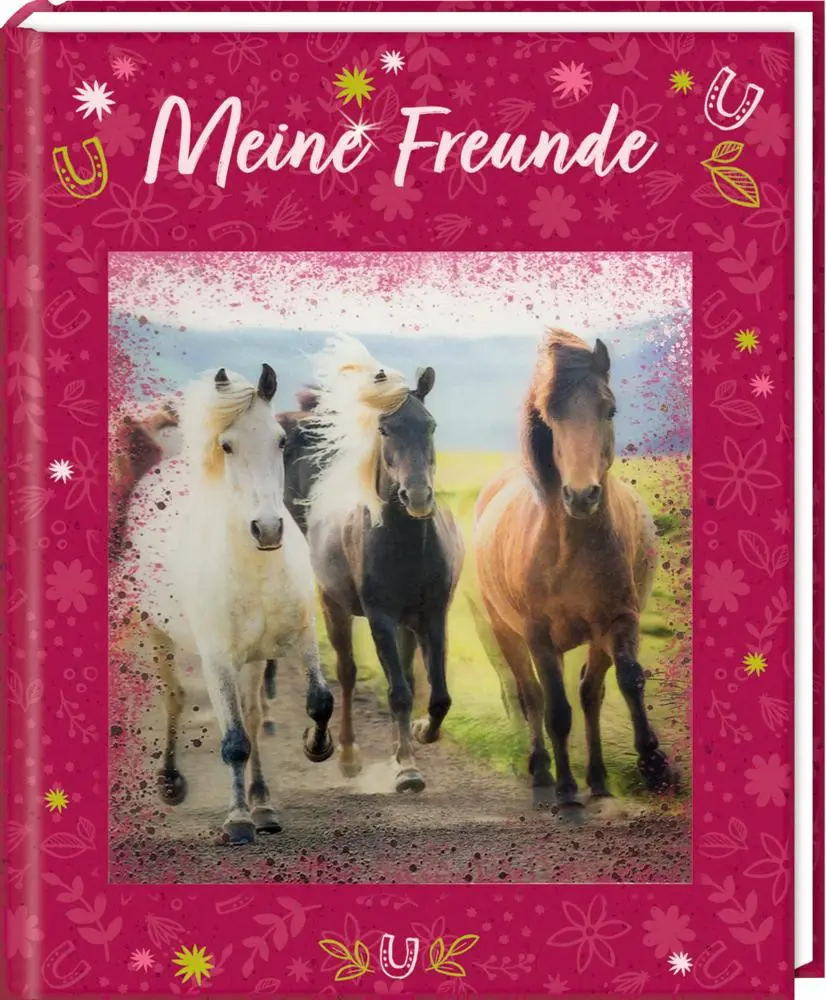 Cover: 4050003718033 | Freundebuch - Pferdefreunde - Meine Freunde | mit 3-D-Bild | Thea Roß
