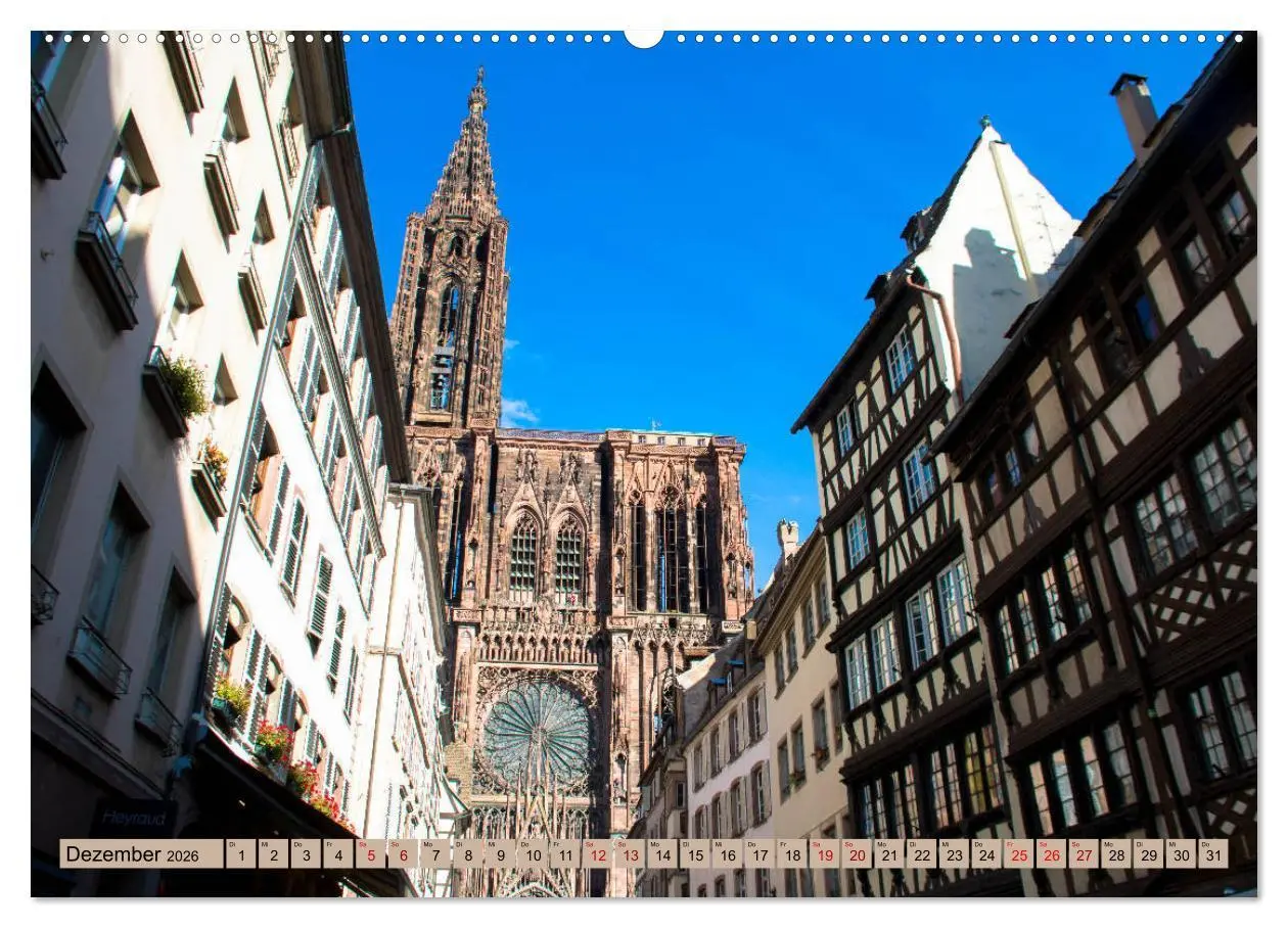 Bild: 9783457878033 | Zauberhaftes Straßburg (Wandkalender 2026 DIN A2 quer), CALVENDO...