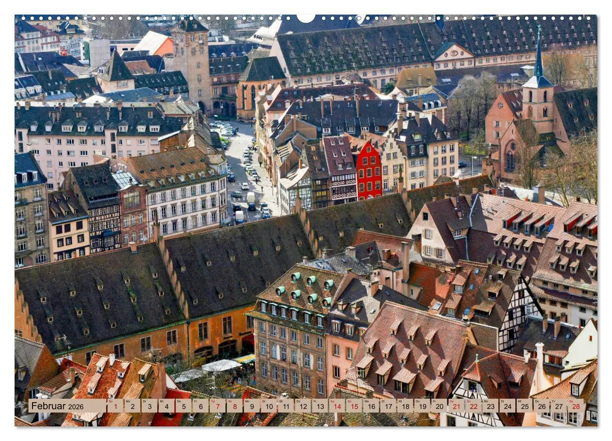 Bild: 9783457878033 | Zauberhaftes Straßburg (Wandkalender 2026 DIN A2 quer), CALVENDO...